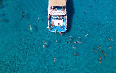 Wycieczka fakultatywna, Rejs na Blue Lagoon z Pafos rejs poranny z transferem z adresu