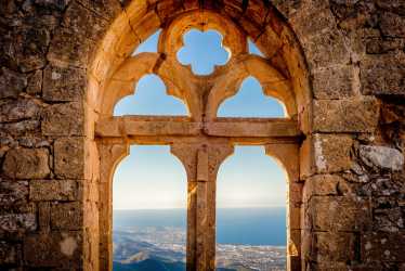 Cypr Północny zamki i Kyrenia [31] z Protaras